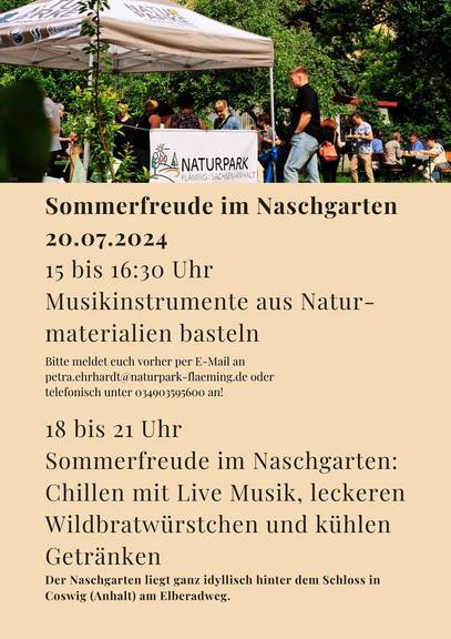 20.07.2024 Sommerfreude im Naschgarten